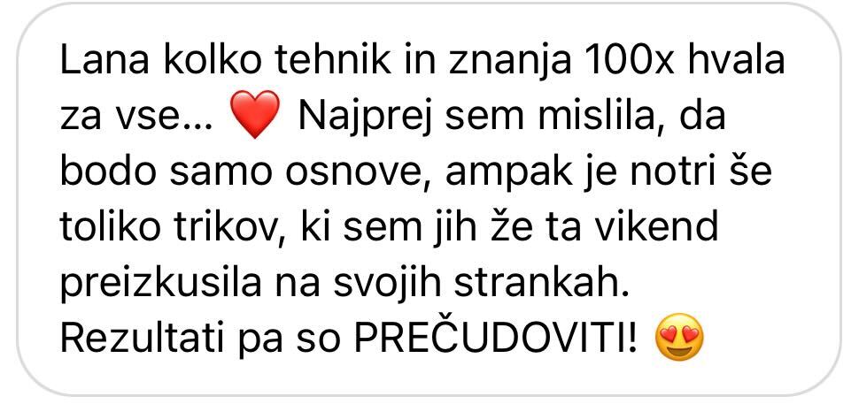 Odziv tečajnice 3